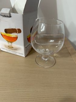 Whiskey Cigar Holder Glass Brookstone