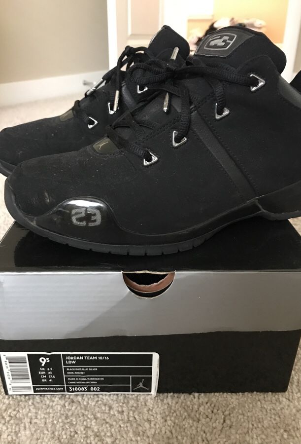 Jordan team 10/16 low as 9.5