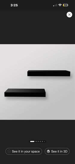 Floating shelves