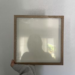 Large Oak Shadow Boxes 10”x10”