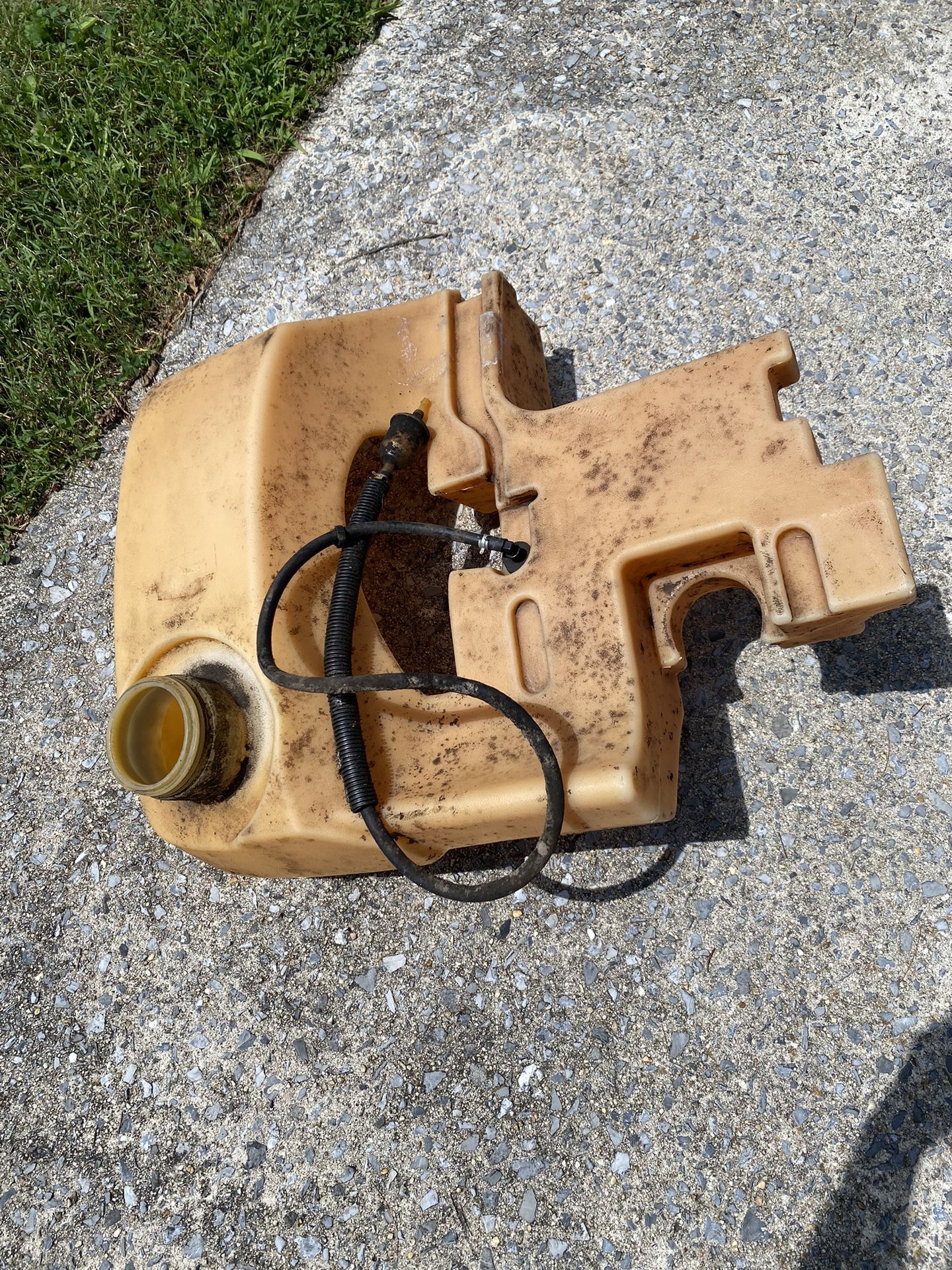John Deere Mower Gas Tank