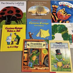 Children's primary books bundle of 8