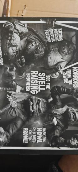 Nickelodeon NECA TMNT monsters action figures