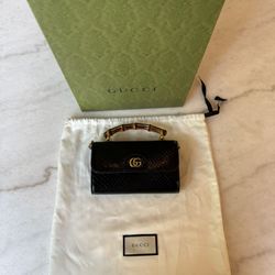 Gucci Snake Skin Purse