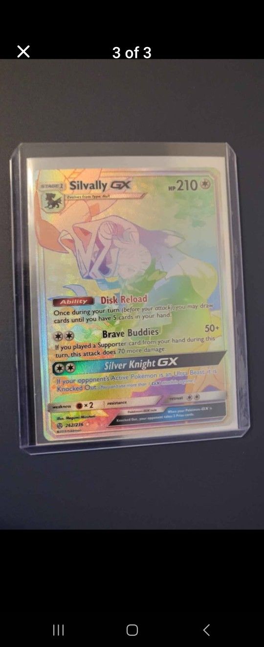Pokemon Silvally Card