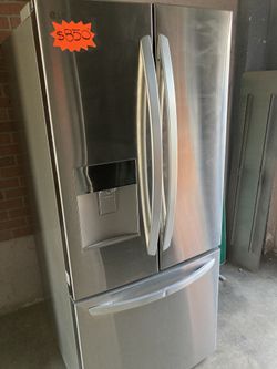 LG 3 Door Refrigerator Stainless Steel 30 Wide And Repair