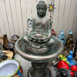 Buddha Lotus Fountains For Sale 