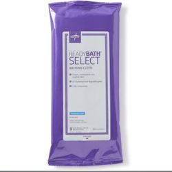 ReadyBath SELECT Medium-Weight Wash Cloths Fragrance Free 8in x 8in 8/Pack 30Ct @B15-351