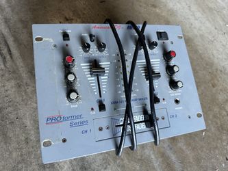 American DJ XDM-221 PROformer Series DJ Mixer