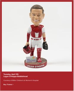 2024 angels baseball Logan O’Hoppe BOBBLEHEAD