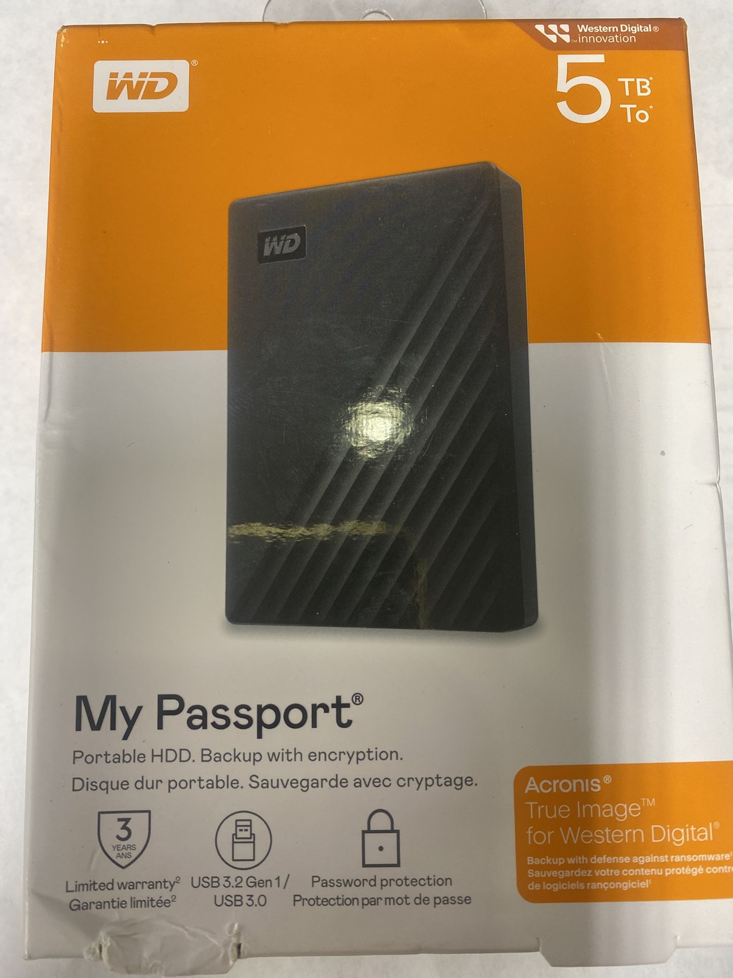 Wd 5 Tb External Hard Drive