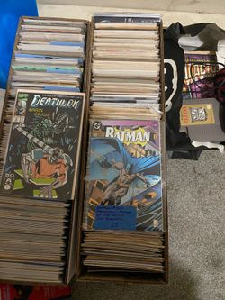 Vintage 1980 and 1990 comics