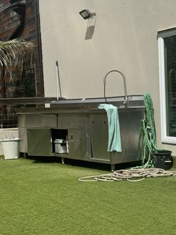 Steel Commercial Kitchen Sink