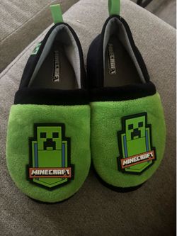 Minecraft slippers