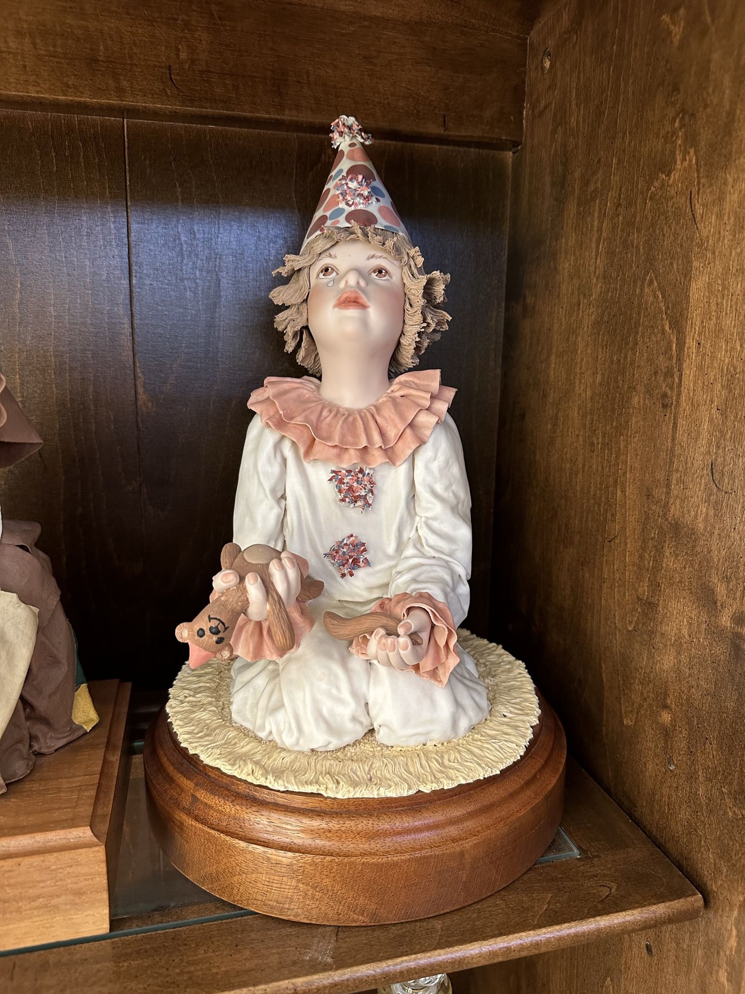 Handmade Porcelain Clown