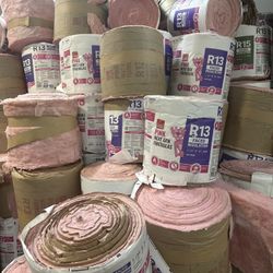 Insulation R-13 $20 Per Rolls 40 Sqft Per Roll for 2x4