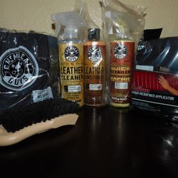Leather Cleaner and Conditioner Detailing Kit
