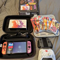 OLED Pokemon Nintendo Switch Bundle