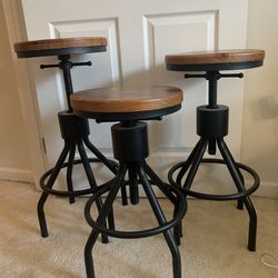 Industrial Style Stools 