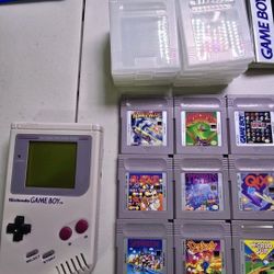Nintendo Gameboy Launch Edition With Games