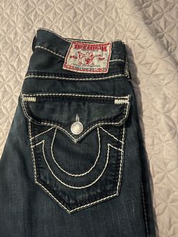 True Religion Ricky Giant Big T Jeans Size 29