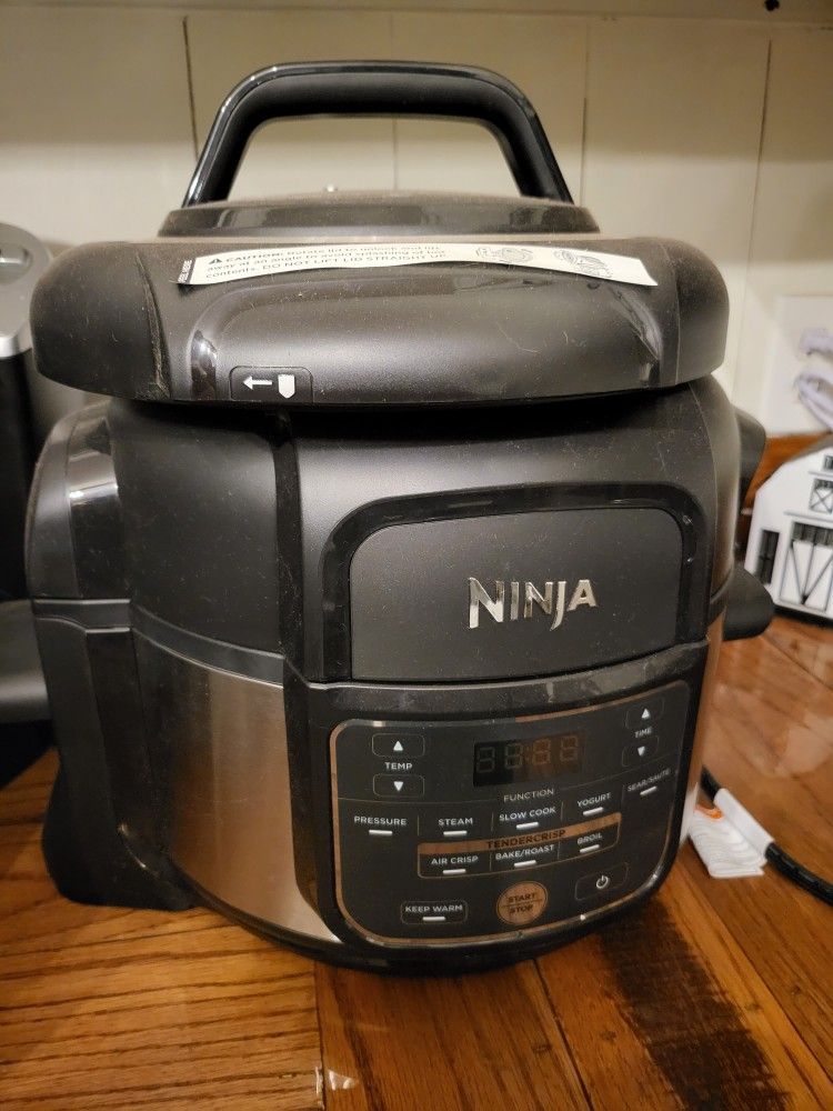 5qt Brand New 10 In 1 Ninja Pressure Cooker And Air Fryer