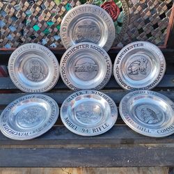 Metal "Pewter". Plates Collection
