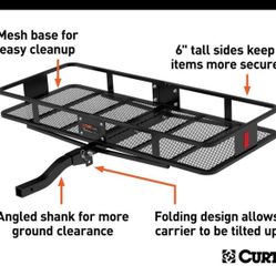 CURT Folding Hitch Carrier