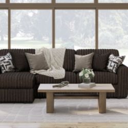 New Corduroy Sectional - JUST IN