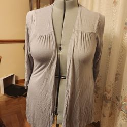 Pale Grey Cardigan