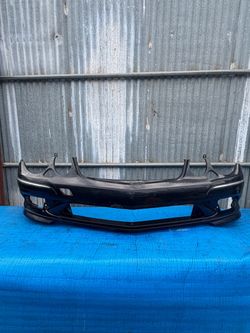 2007 2008 2009 Mercedes Benz E Class E300 E320 E350 E550 E63 AMG SPORT Front Bumper Black OEM (ORIGINAL)