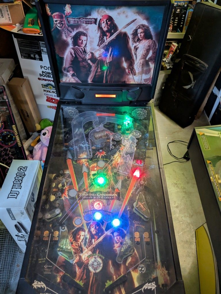 Pirates Of The Caribbean Pinball