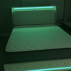 Queen Bed And Bed-frame 