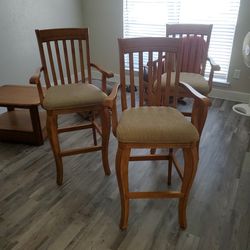 Wooden Bar Chairs