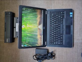 Dell latitude E 6440 i5 8GB 256GB SSD with docking station