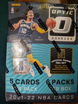 2021-22 Panini Donruss Optic Basketball Blaster Box NBA Factory Sealed 