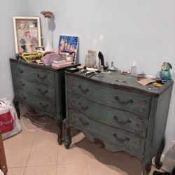 Two Antique Dressers 