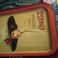 Vintage Coca-Cola Tray Tin 