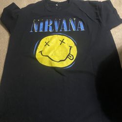 Nirvana T Shirt Large 