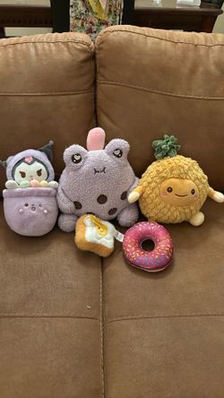 Food plush toys
