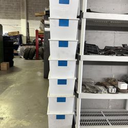 STERILITE PLASTIC TOTE BINS