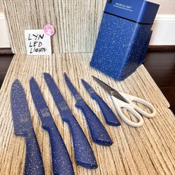 Knife Set With Block