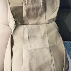 Car Seat Covers Full Set in Solid Beige