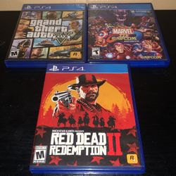 PlayStation 4 Video Game Collection PS4 For Sale (Read Description)