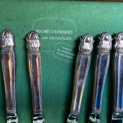 Holmes and Edward’s  silver plated set