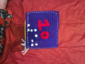 Baby crocheted book
