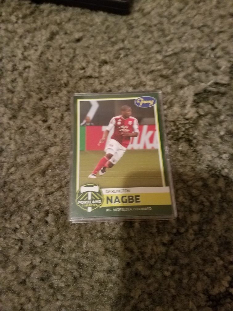 MlS PORTLAND TIMBERS PLAYER CARDS