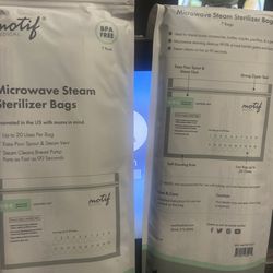 Microwave Steam sterilizer Bag & Pump Kit
