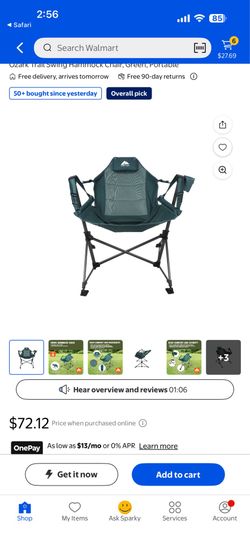 Hammock chair used