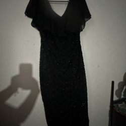 Black Sparkly Dress 